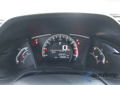 2017 Honda Civic Lx из США, поврежденный, VIN 19XFC2F53HE037725